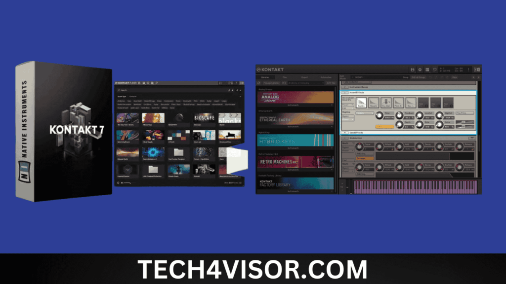 Native Instruments Kontakt 7 STANDALONE |Tech4visor 